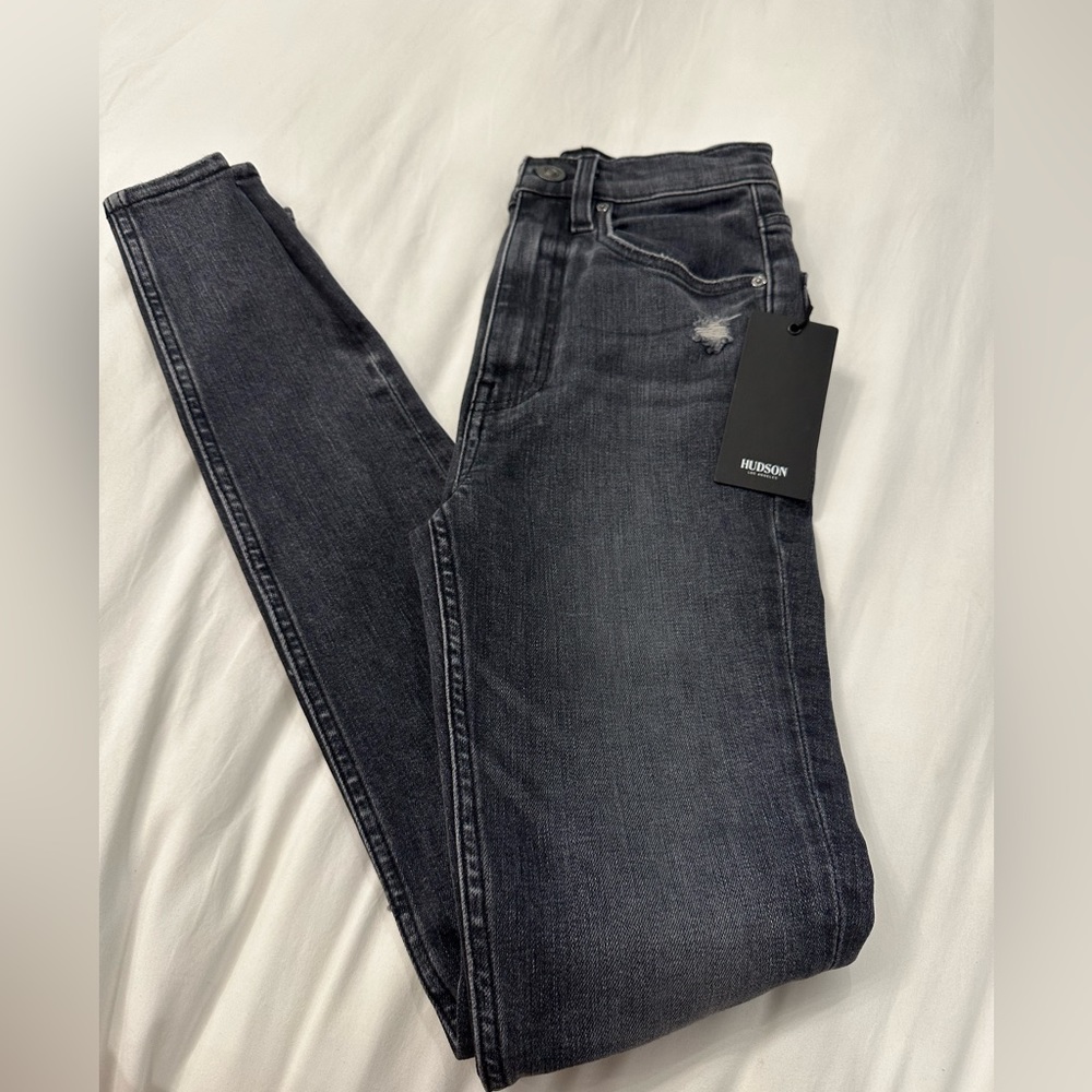 Hudson centerfold high rise skinny future stretch jean - Picture 4 of 13